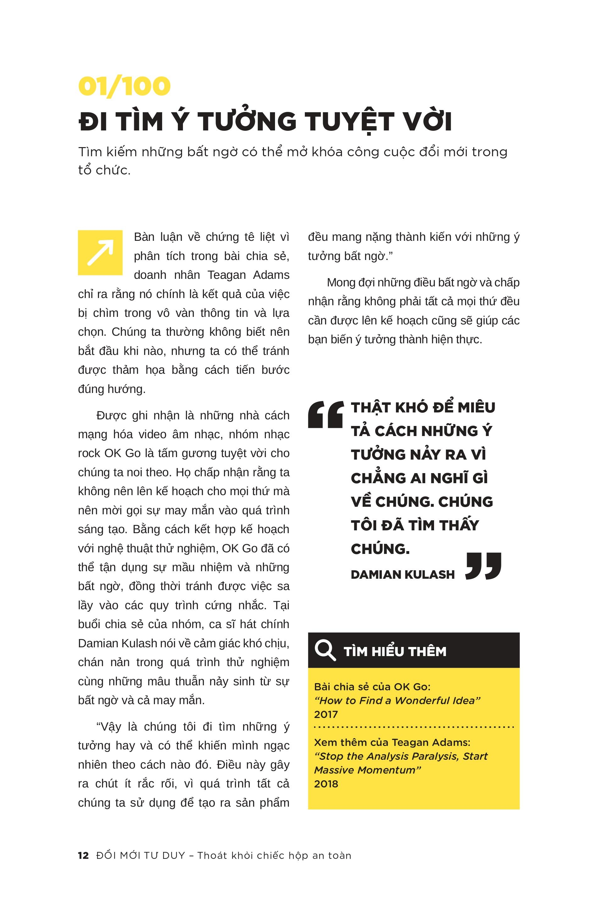 Great Ted Talks: Đổi Mới Tư Duy - Thoát Khỏi Chiếc Hộp An Toàn PDF Great Ted Talks: Đổi Mới Tư Duy - Thoát Khỏi Chiếc Hộp An Toàn PDF