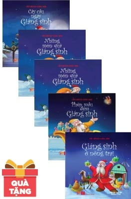 Combo Truyện Tranh Song Ngữ Anh - Việt Giáng Sinh (Bộ 5 Cuốn) - Tặng Kèm 1 Sách Ngẫu Nhiên Có Giá Trị Từ 39K - 65K (Số Lượng Có Hạn)