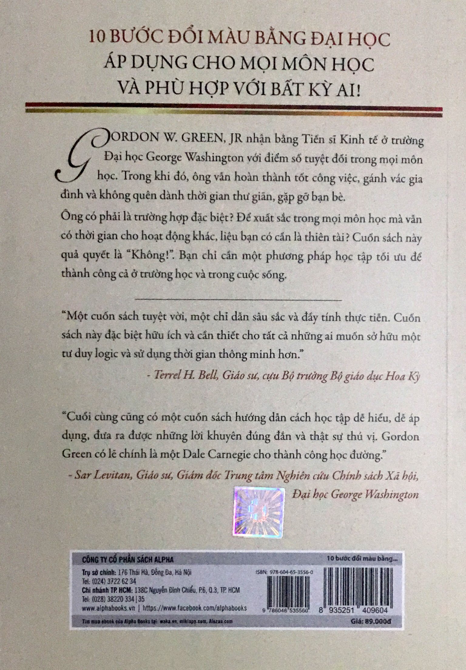 10 Bước Đổi Màu Bằng Tốt Nghiệp PDF đọc ebook online, epub online, nghe sách nói audio miễn phí.