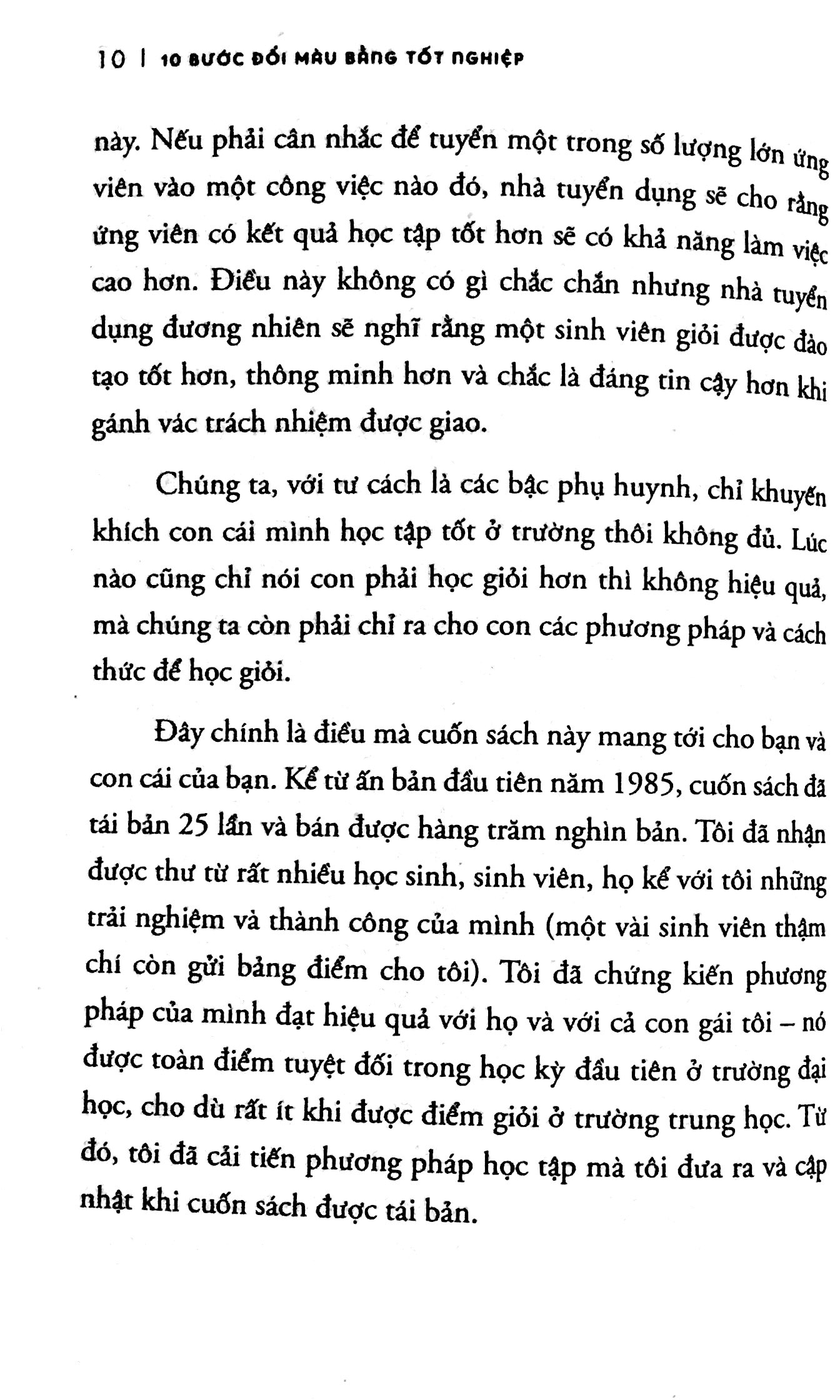 10 Bước Đổi Màu Bằng Tốt Nghiệp PDF đọc ebook online, epub online, nghe sách nói audio miễn phí.