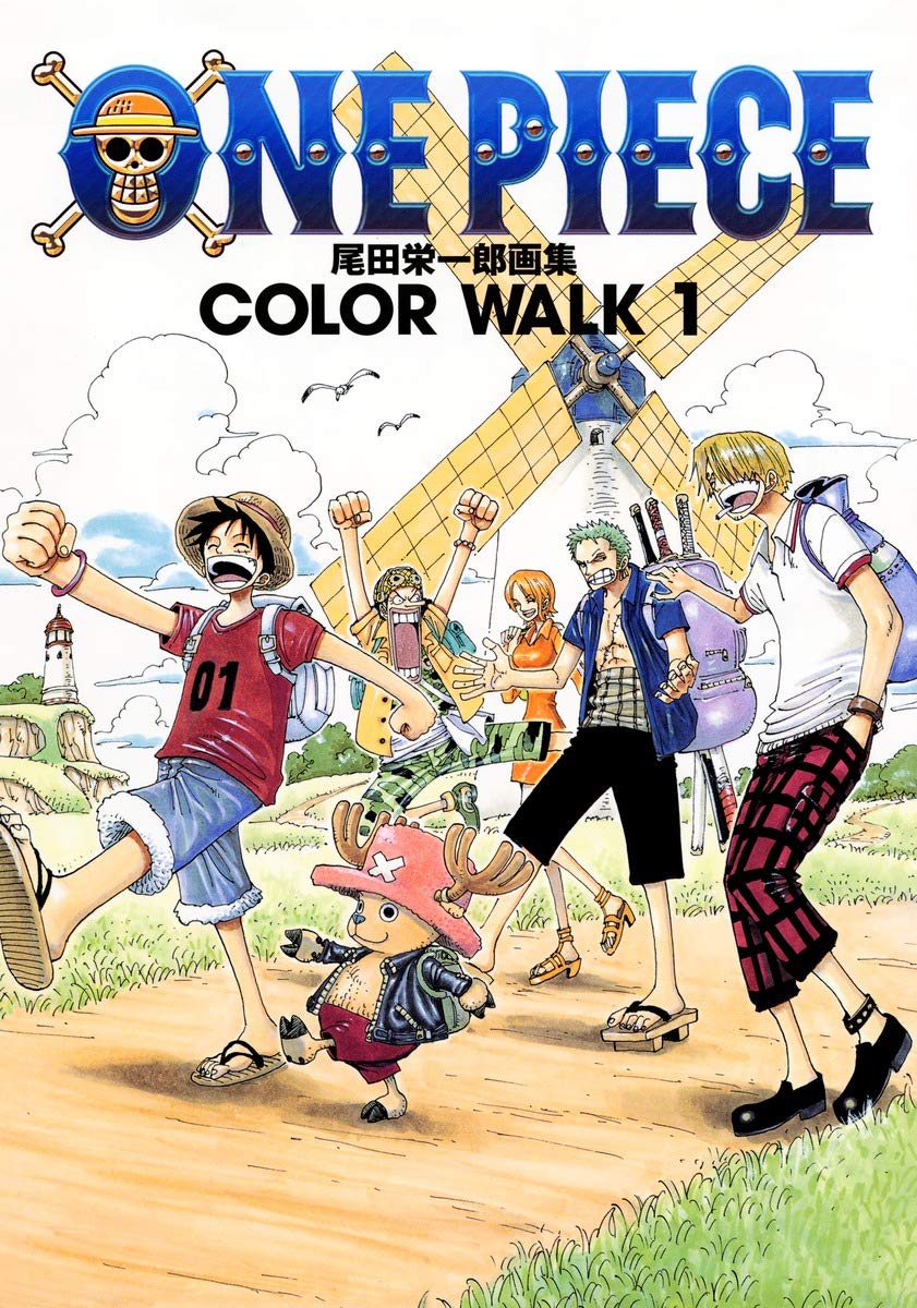 One Piece Colorwalk Vol. 1 Illustration Collection Art Book