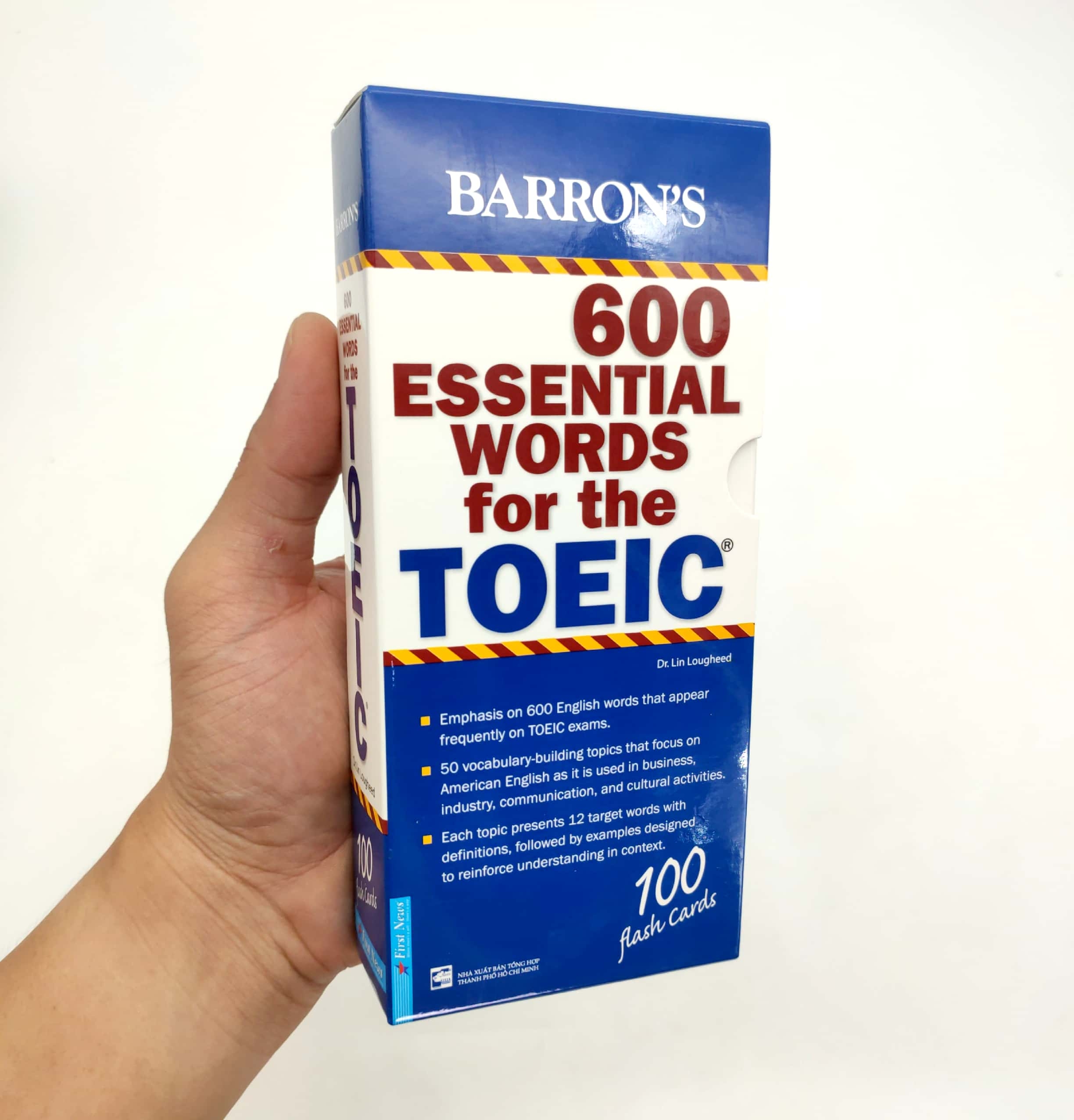 Sách Hộp Flash Cards 600 Essential Words For The TOEIC