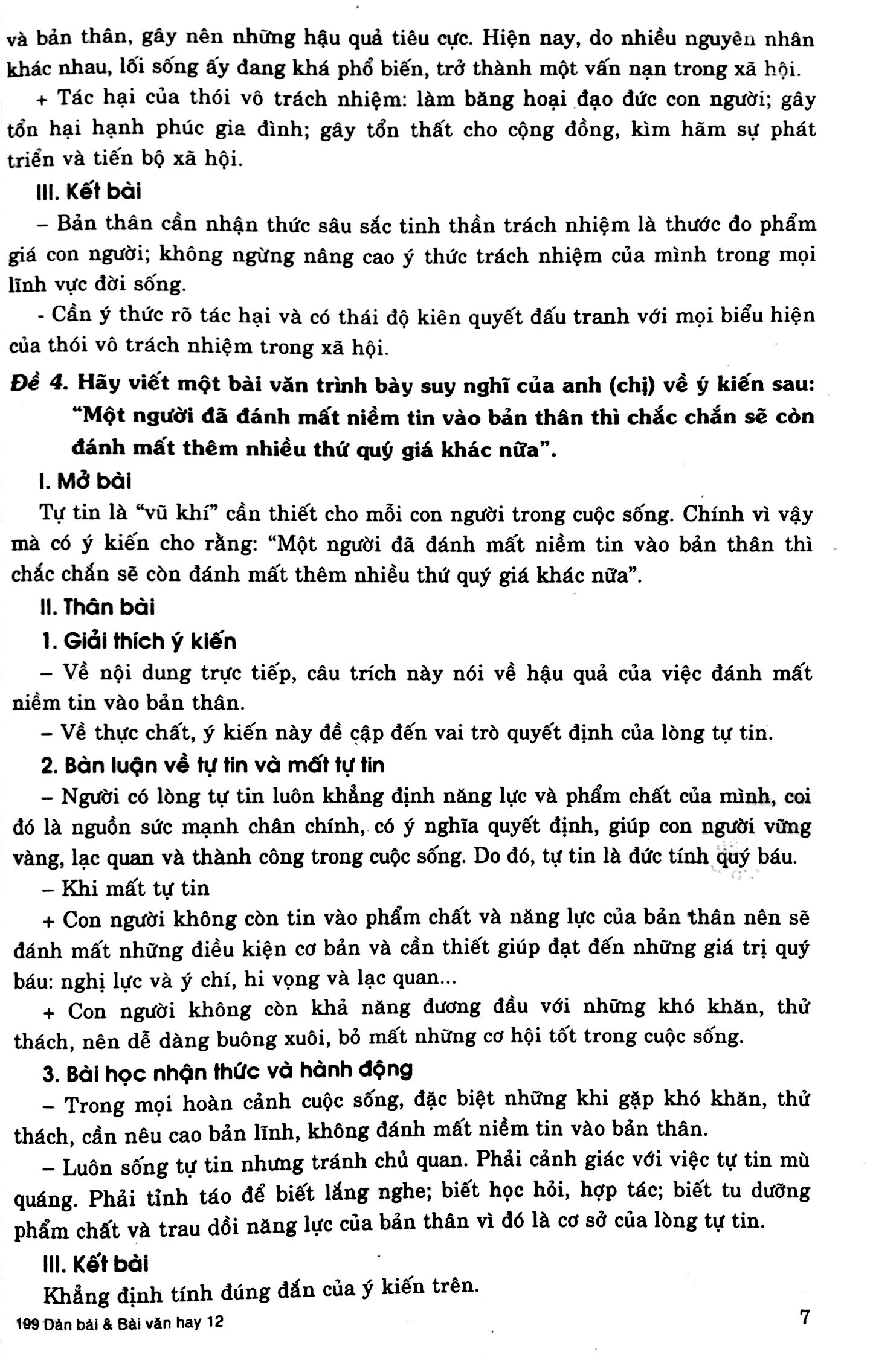 199 Dàn Bài Và Bài Văn Hay Lớp 12 PDF đọc ebook online, epub online, nghe sách nói audio miễn phí.