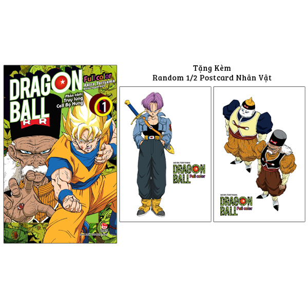 Dragon Ball Full Color - Phần Năm - Truy Lùng Cell Bọ Hung - Tập 1 - Tặng Kèm Ngẫu Nhiên 1 Trong 2 Mẫu Postcard Nhân Vật