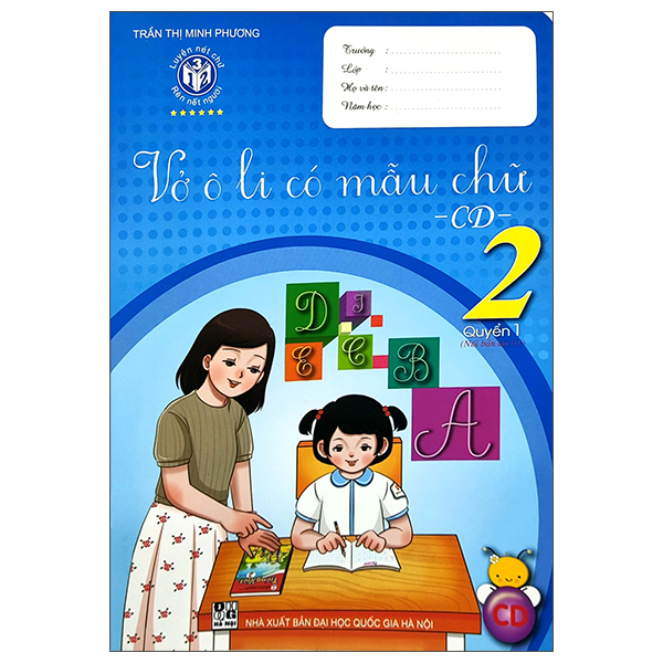 Vở Ô Li Có Mẫu Chữ 2 - Quyển 1 (CD)