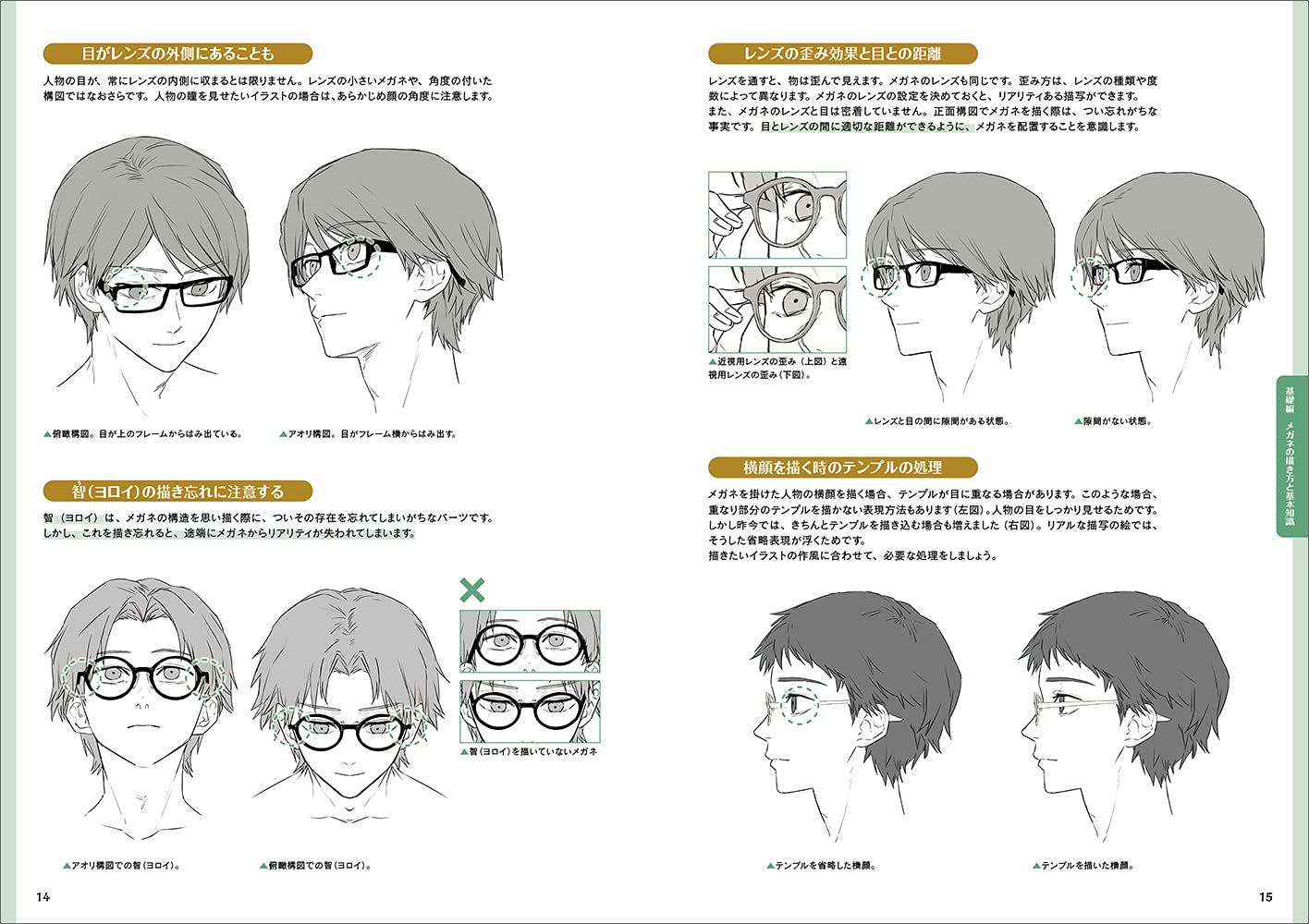 メガネ男子の描き方 超描けるシリーズ Megane Danshi No Egaki Kata