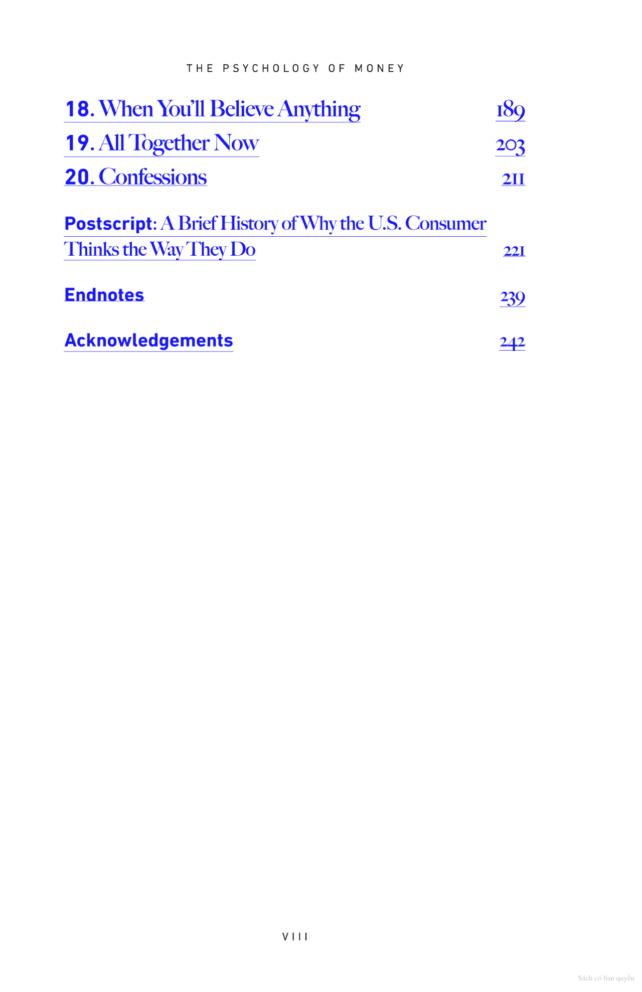 The Psychology Of Money PDF đọc ebook online, epub online, nghe sách nói audio miễn phí. The Psychology Of Money PDF đọc ebook online, epub online, nghe sách nói audio miễn phí.