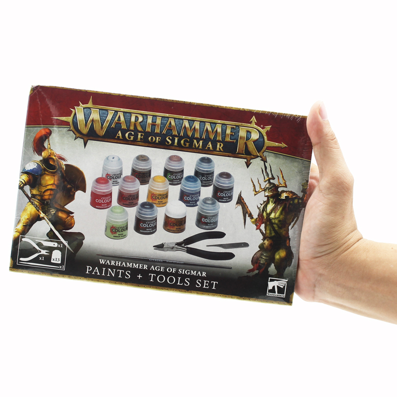 Games Workshop - Warhammer - Age Of Sigmar Paints + Tools (2024 3rd Edition