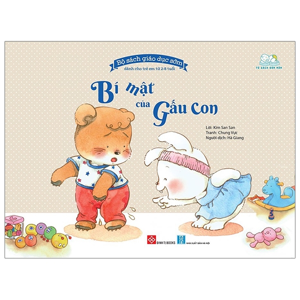 Bộ Sách Giáo Dục Sớm Dành Cho Trẻ Em Từ 2-8 Tuổi - Bí Mật Của Gấu Con