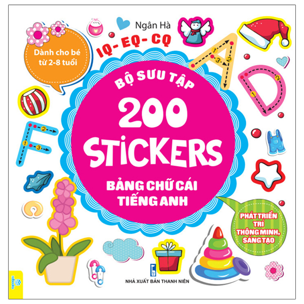 Sách Bộ Sưu Tập 200 Stickers - Bảng Chữ Cái Tiếng Anh - FAHASA.COM