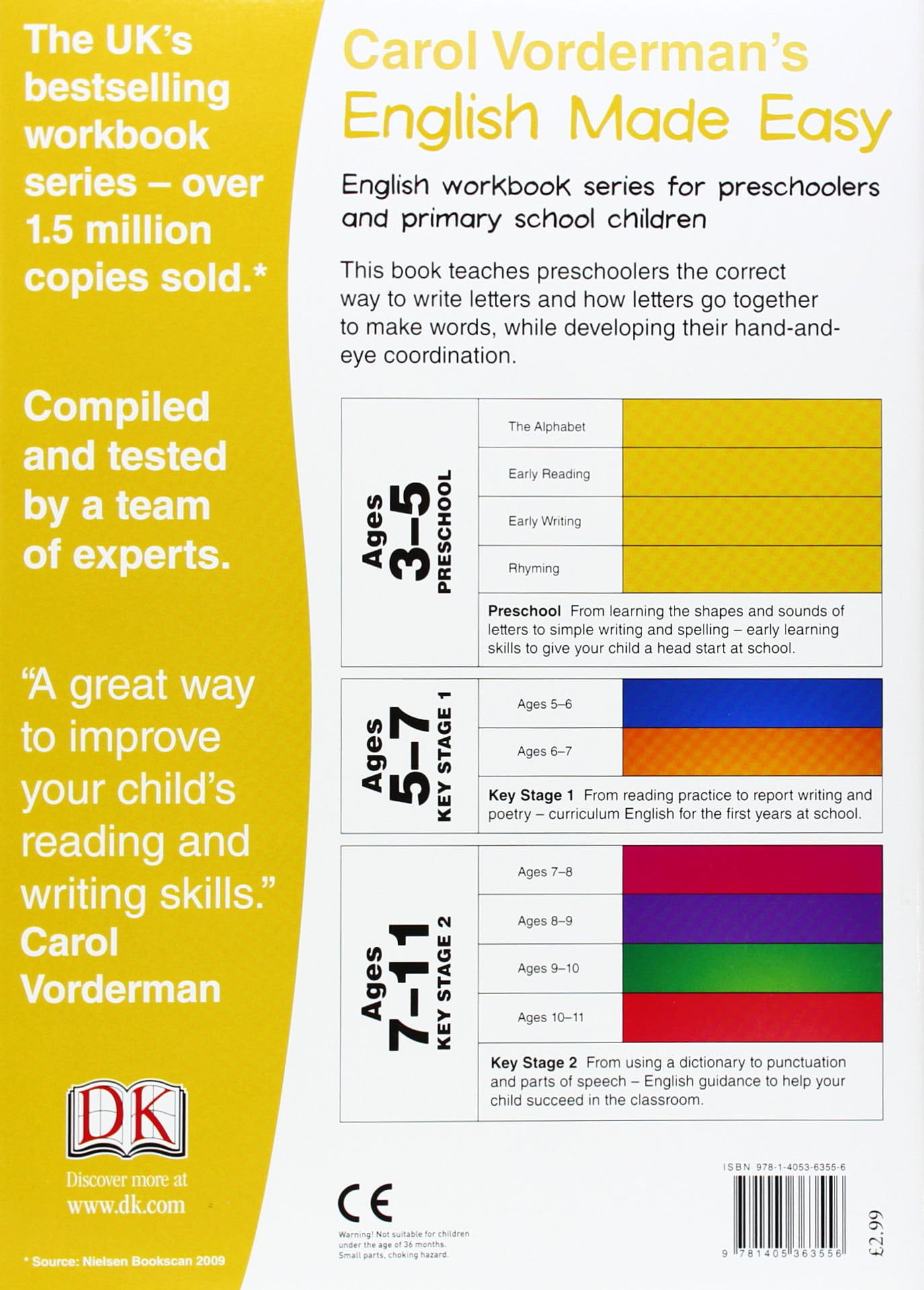 English Made Easy Early Writing Preschool Ages 3-5
