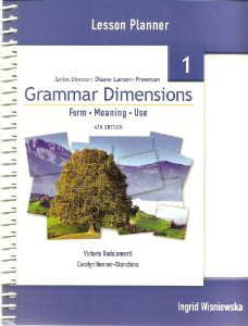 Grammar Dimensions Book 1 4E-Lesson Planner