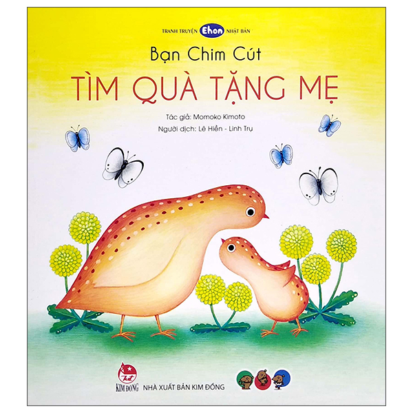 Ehon - Bạn Chim Cút - Tìm Quà Tặng Mẹ (Tái Bản)