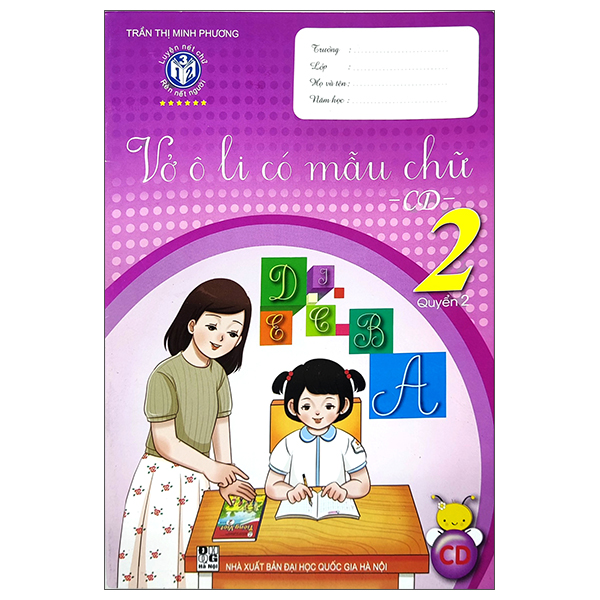 Vở Ô Li Có Mẫu Chữ 2 - Quyển 2 (CD)