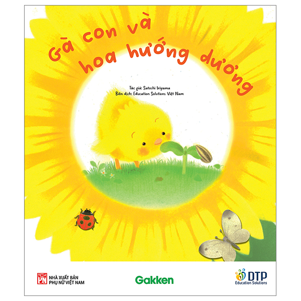 Gà Con Và Hoa Hướng Dương