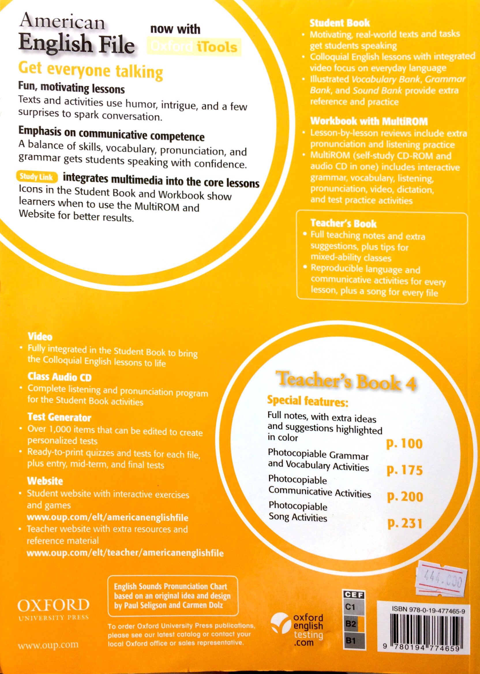 American English File 4 Teacher’s Book - FAHASA.COM