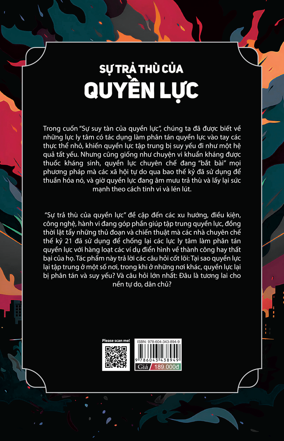 Sự Trả Thù Của Quyền Lực PDF đọc ebook online, epub online, nghe sách nói audio miễn phí.