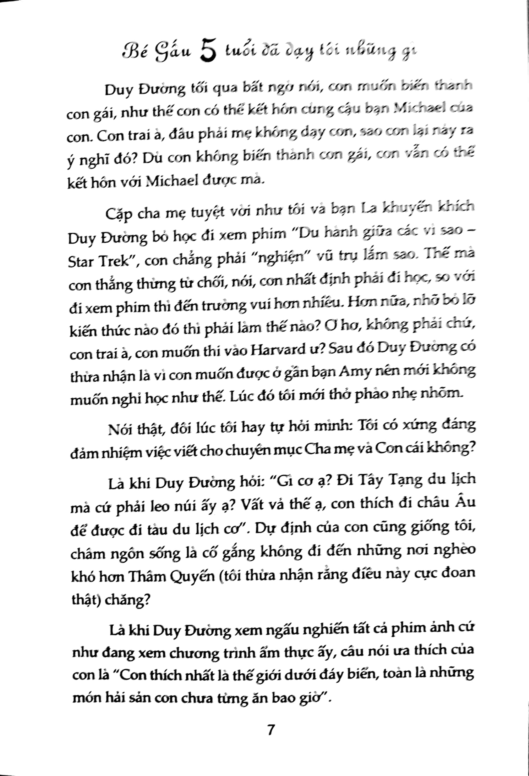 Bé Gấu 5 Tuổi Đã Dạy Tôi Những Gì PDF Bé Gấu 5 Tuổi Đã Dạy Tôi Những Gì PDF