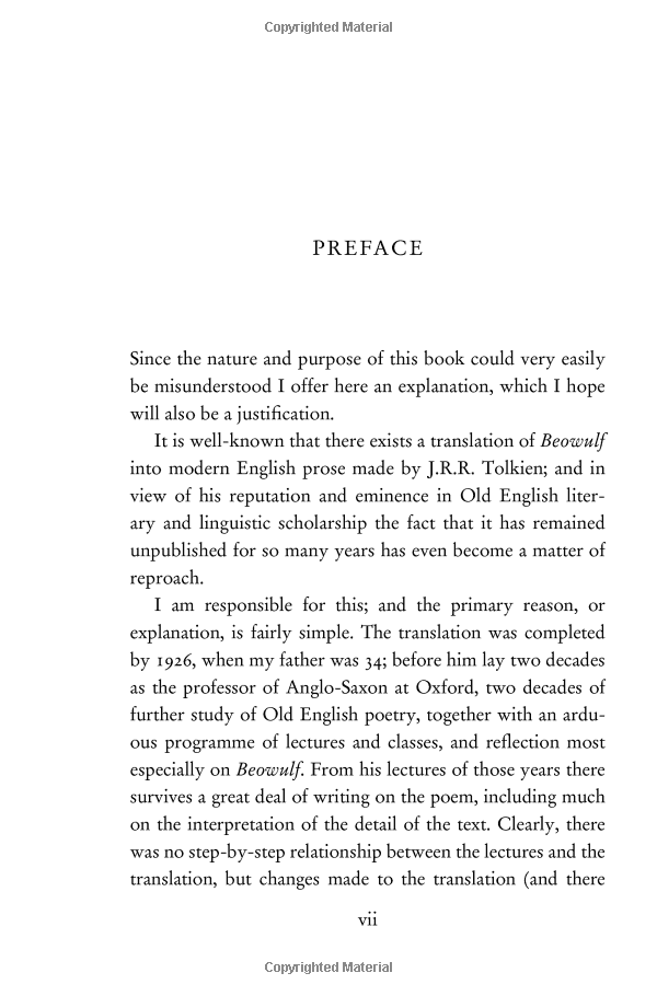 Beowulf A Translation And Commentary, Together With Sellic Spell