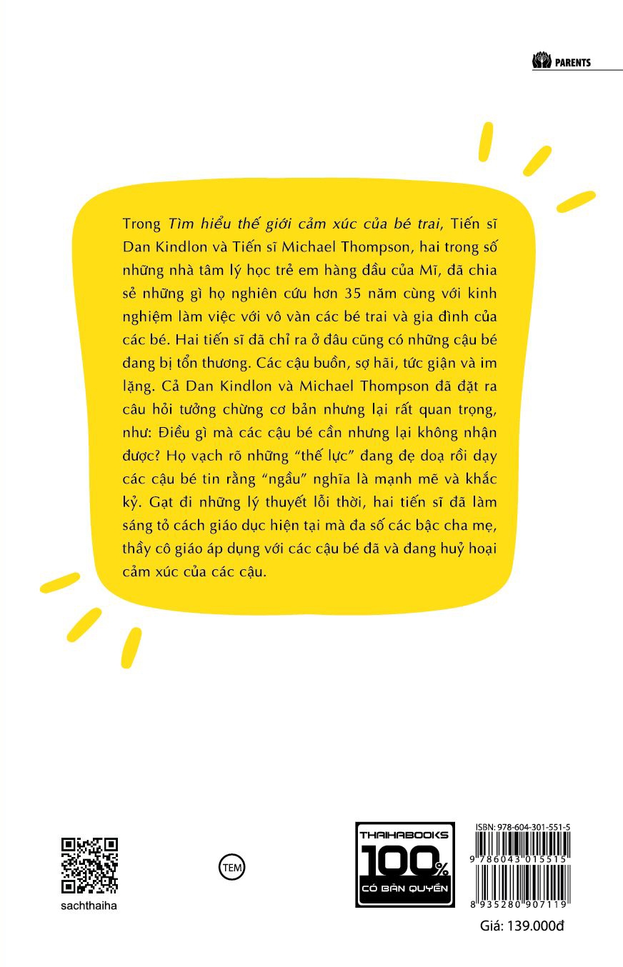 Tải sách Tìm Hiểu Thế Giới Cảm Xúc Của Bé Trai PDF đọc ebook online, epub online, nghe sách nói audio miễn phí.