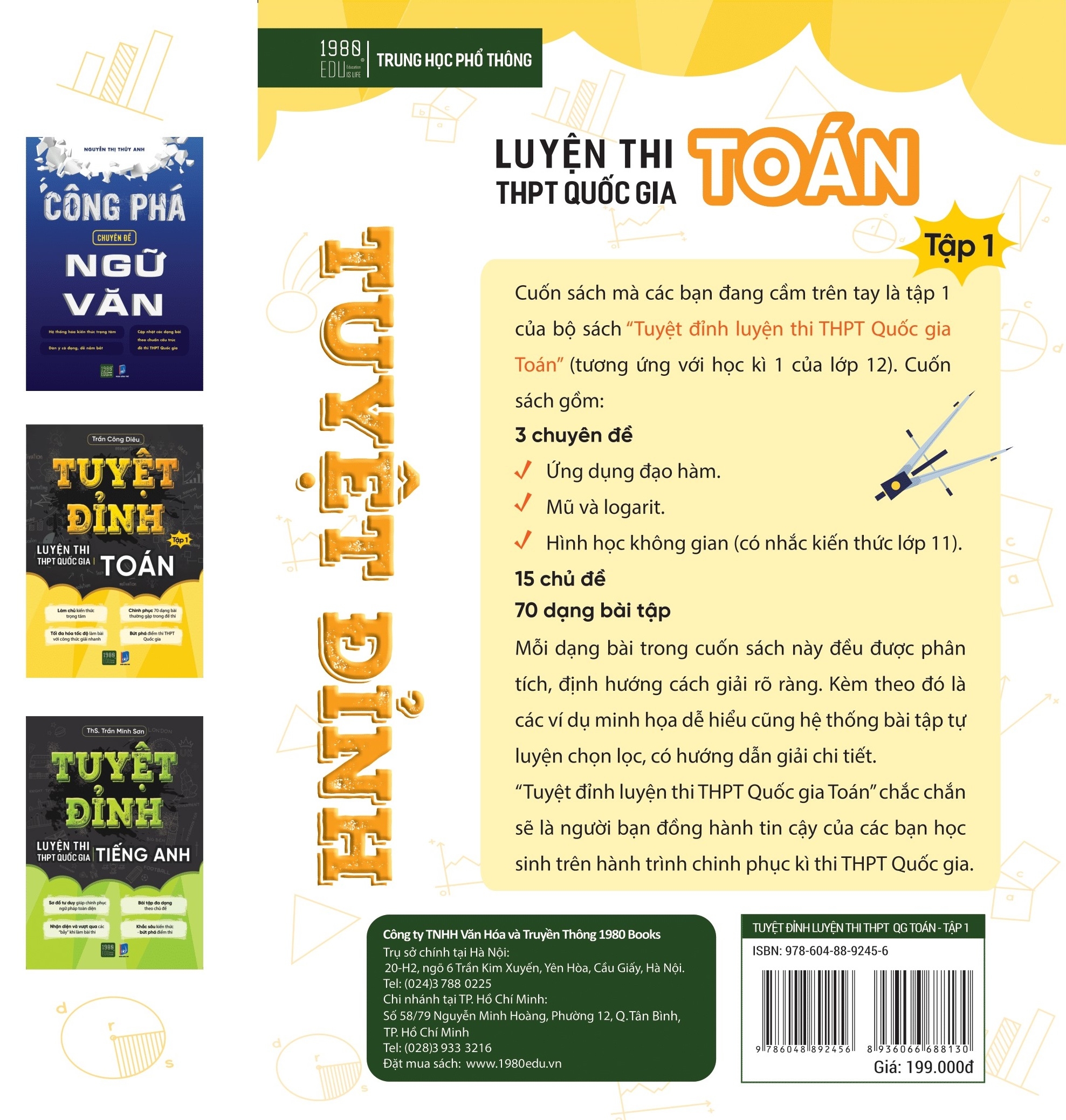 Tải sách Tuyệt Đỉnh Luyện Thi THPT Quốc Gia Toán PDF đọc ebook online, epub online, nghe sách nói audio miễn phí.