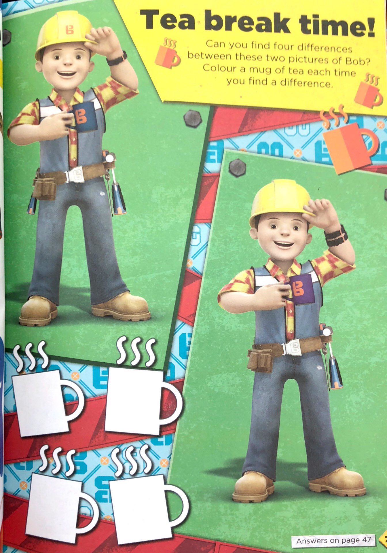 Bob The Builder Activity Book
