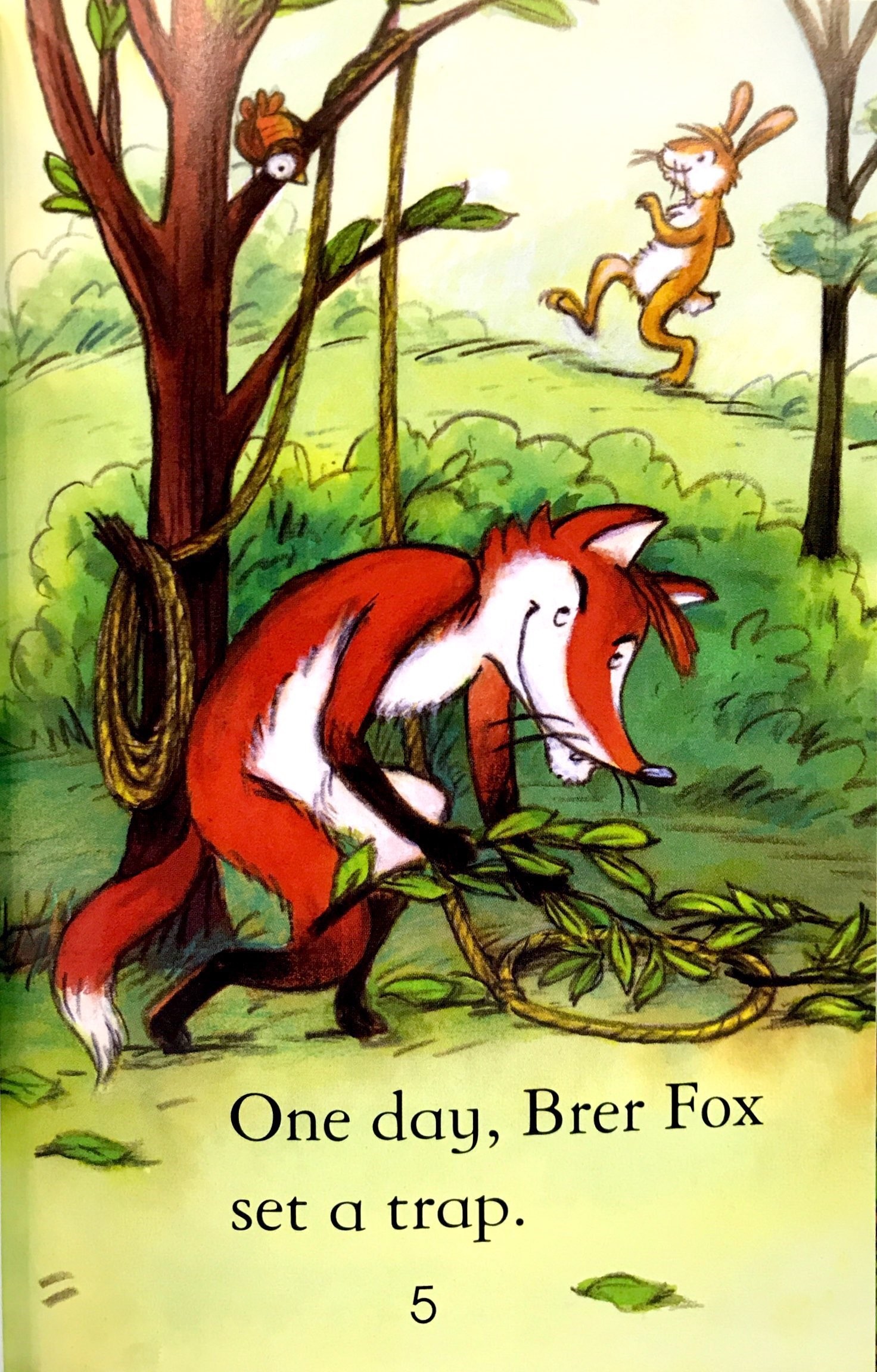 Brer Rabbit Under A Tree Brer Rabbit and the Blackberry Bush