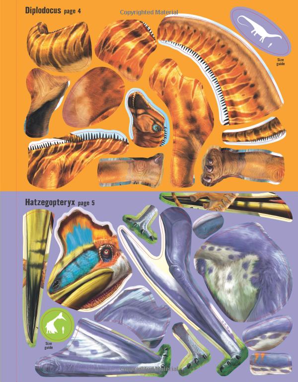 Build Your Own Dinosaurs Sticker Book