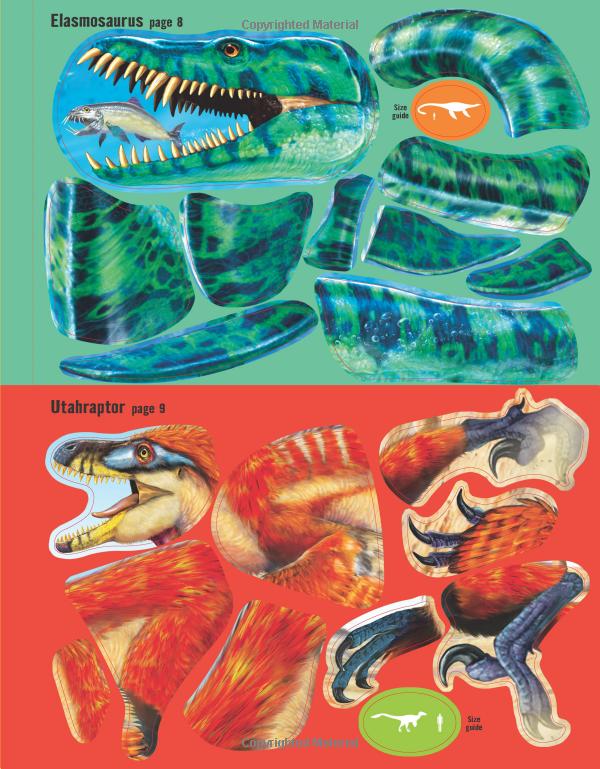 Build Your Own Dinosaurs Sticker Book