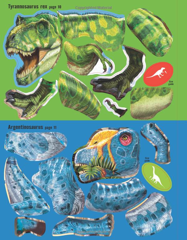 Build Your Own Dinosaurs Sticker Book
