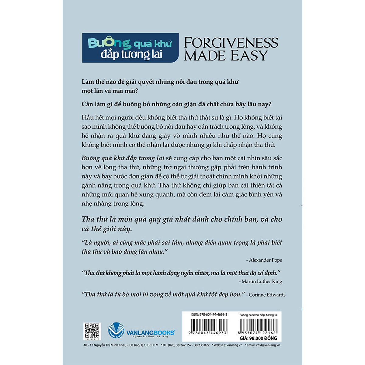 Buông Quá Khứ Đắp Tương Lai PDF đọc ebook online, epub online, nghe sách nói audio miễn phí. Tải sách Buông Quá Khứ Đắp Tương Lai PDF đọc ebook online, epub online, nghe sách nói audio miễn phí.