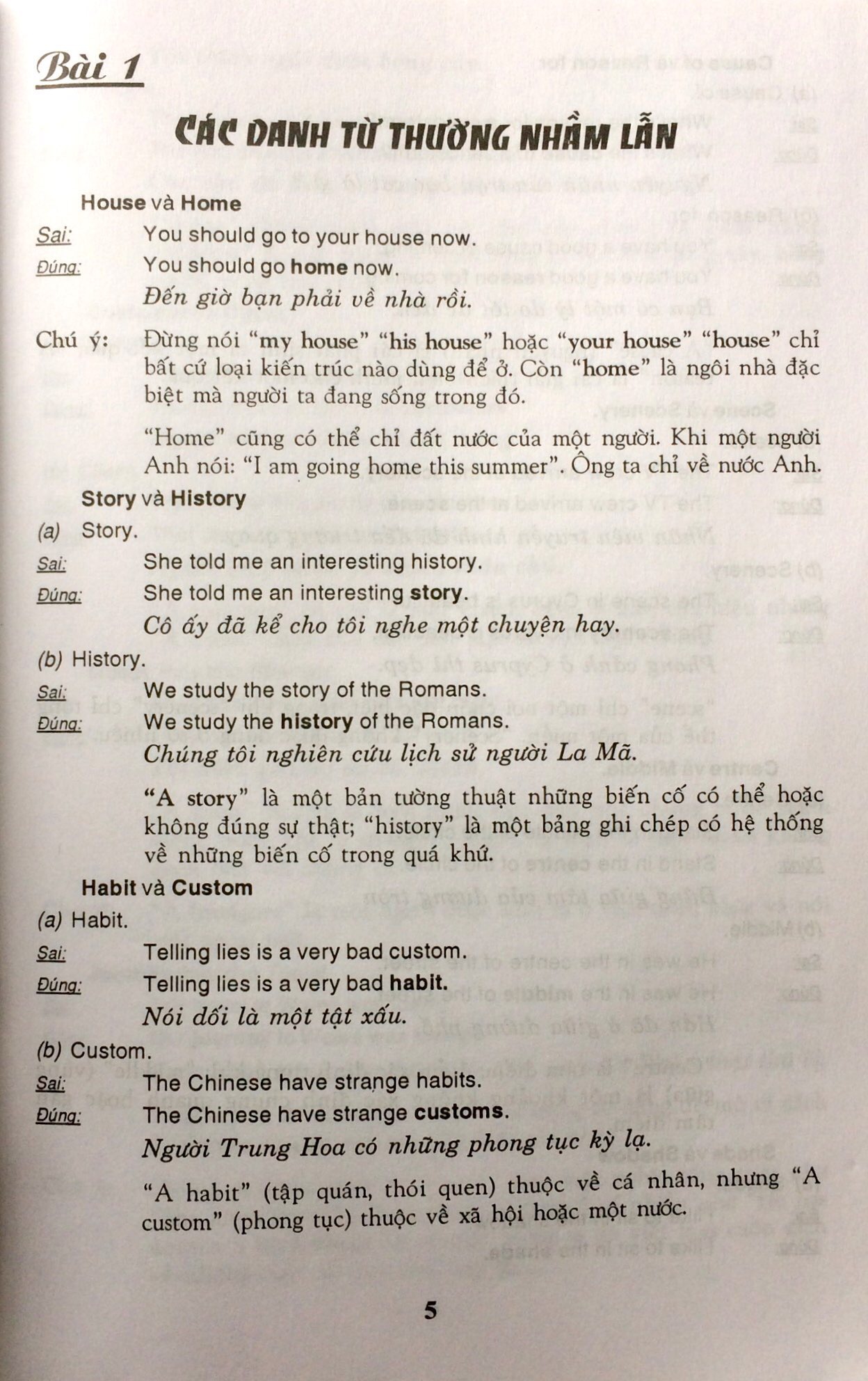 Các Lỗi Phổ Biến Khi Học Ngữ Pháp Tiếng Anh PDF