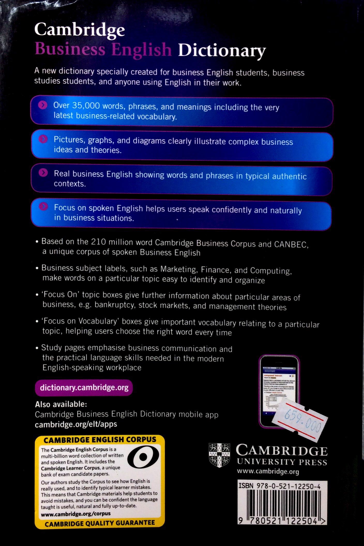 Cambridge Business English Dictionary