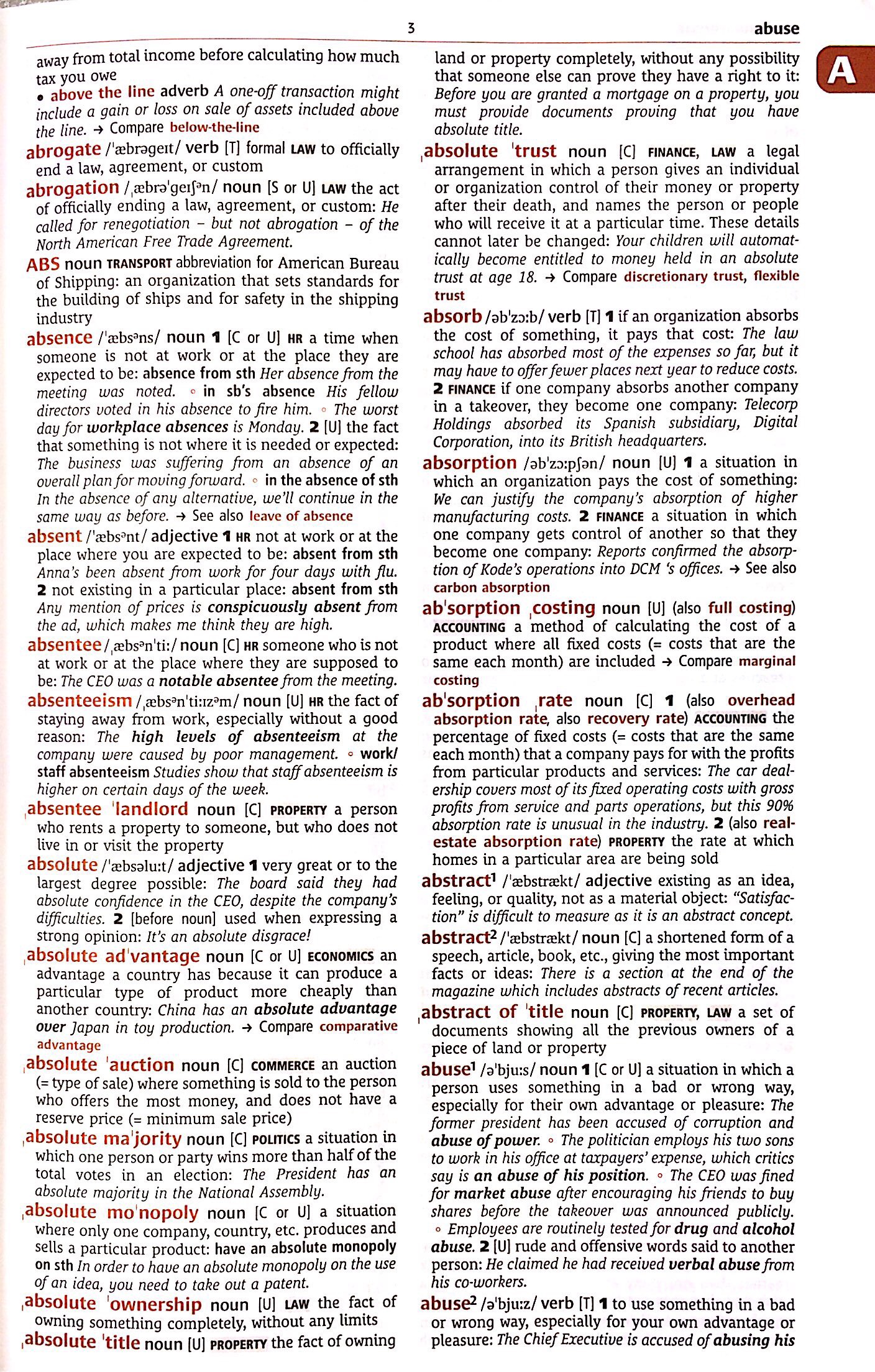 Cambridge Business English Dictionary