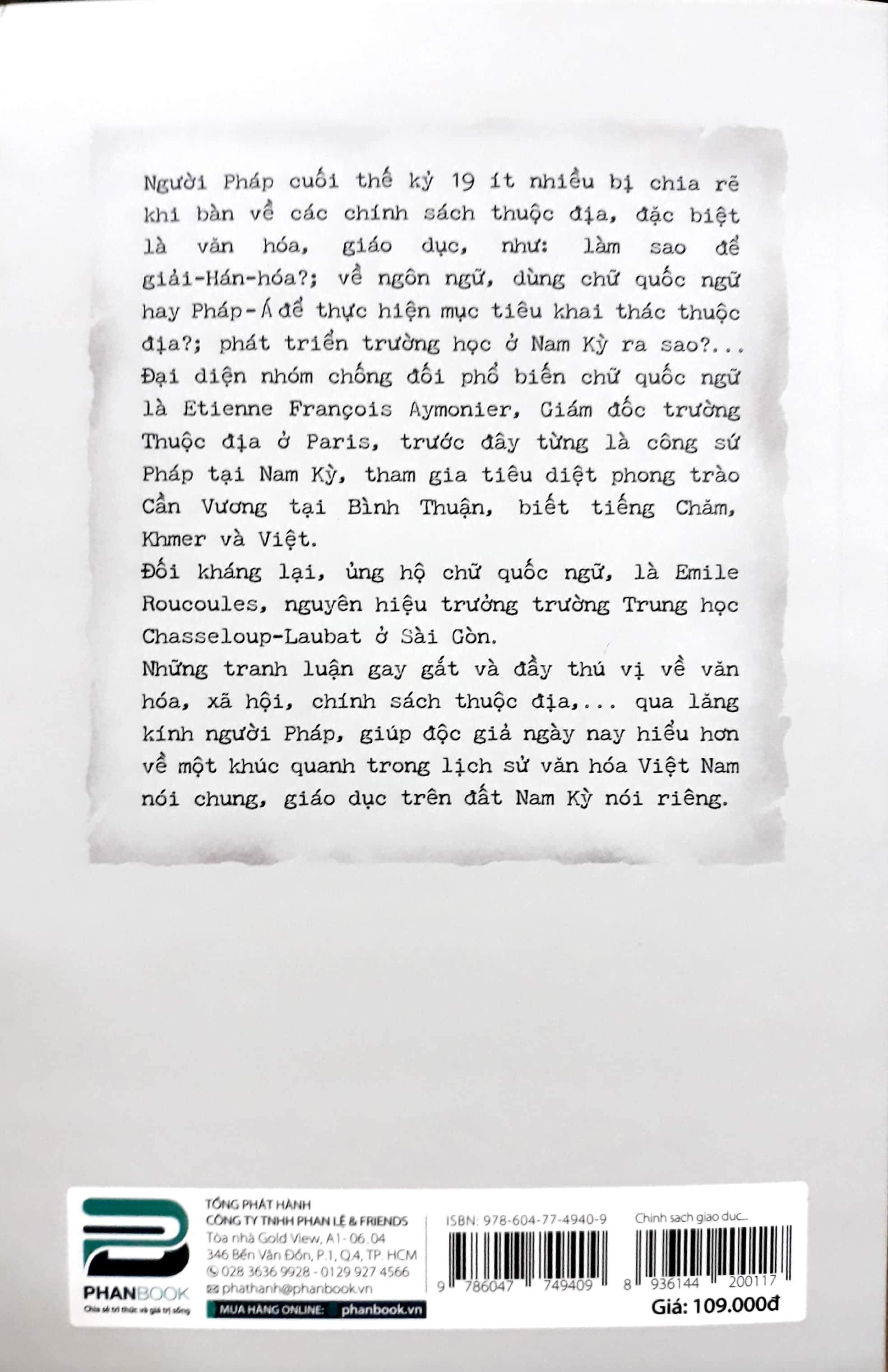 Chính Sách Giáo Dục Tại Nam Kỳ Cuối Thế Kỷ 19 PDF Chính Sách Giáo Dục Tại Nam Kỳ Cuối Thế Kỷ 19 PDF