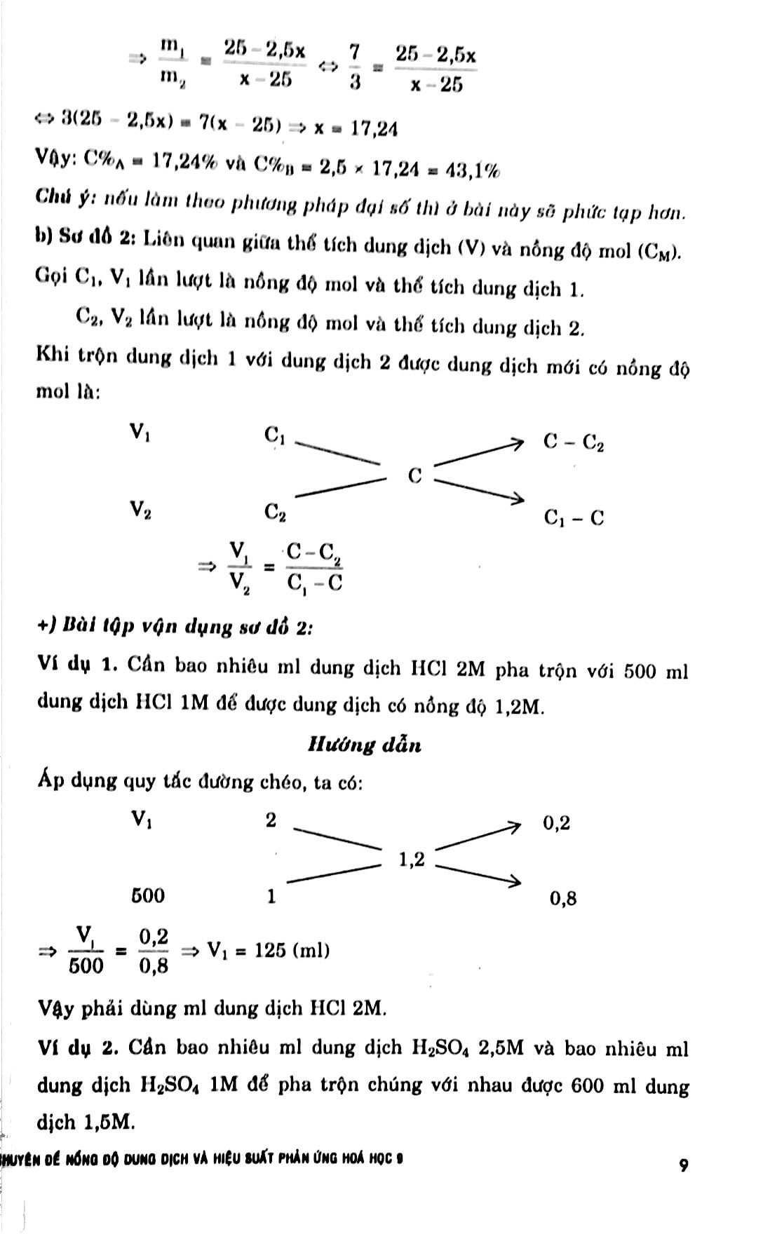 Chuyên Đề Nồng Độ Dung Dịch Và Hiệu Suất Phản Ứng Hóa 9 PDF đọc ebook online, epub online, nghe sách nói audio miễn phí.