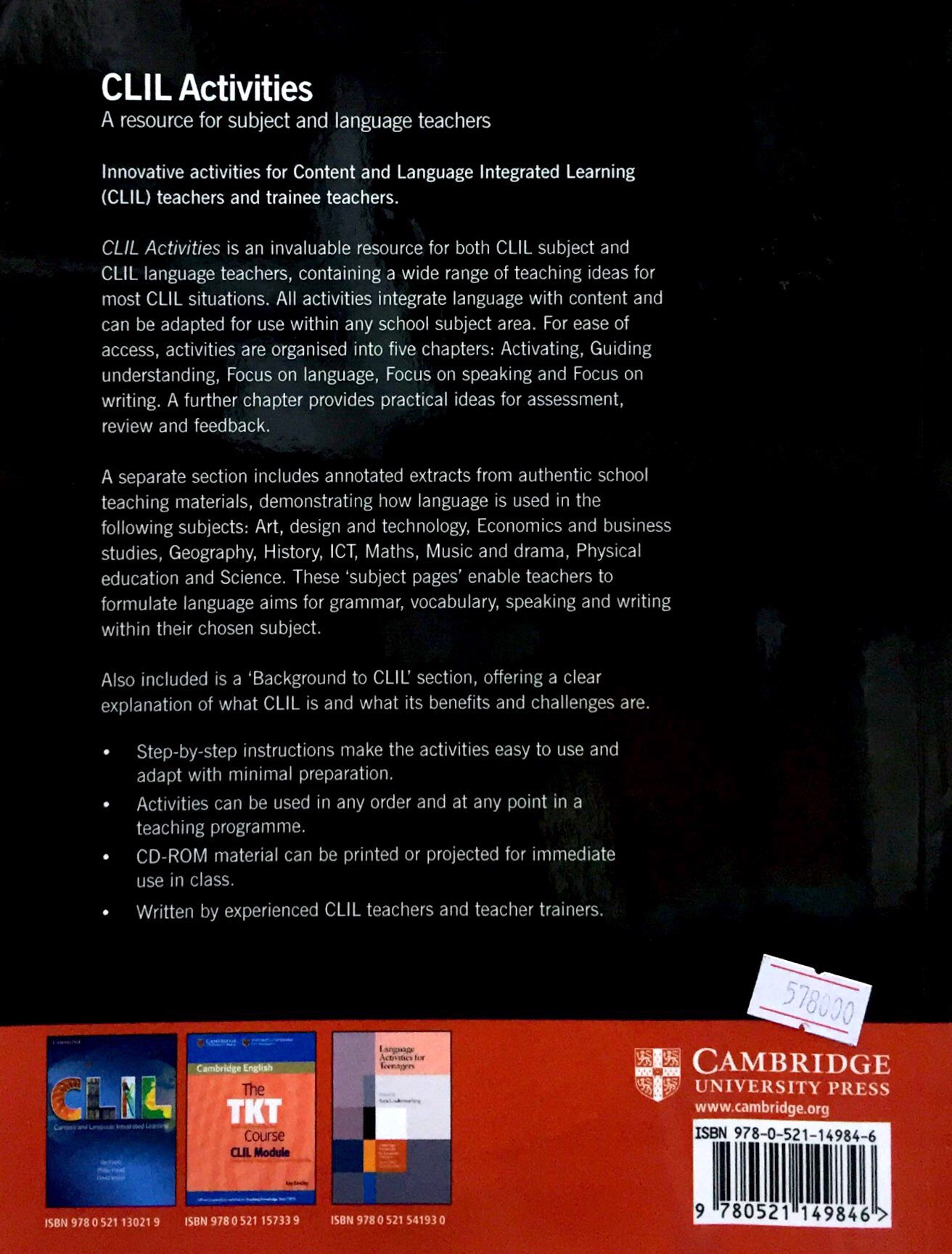 CLIL Activities with CD-ROM: A Resource for Subject and Language ...