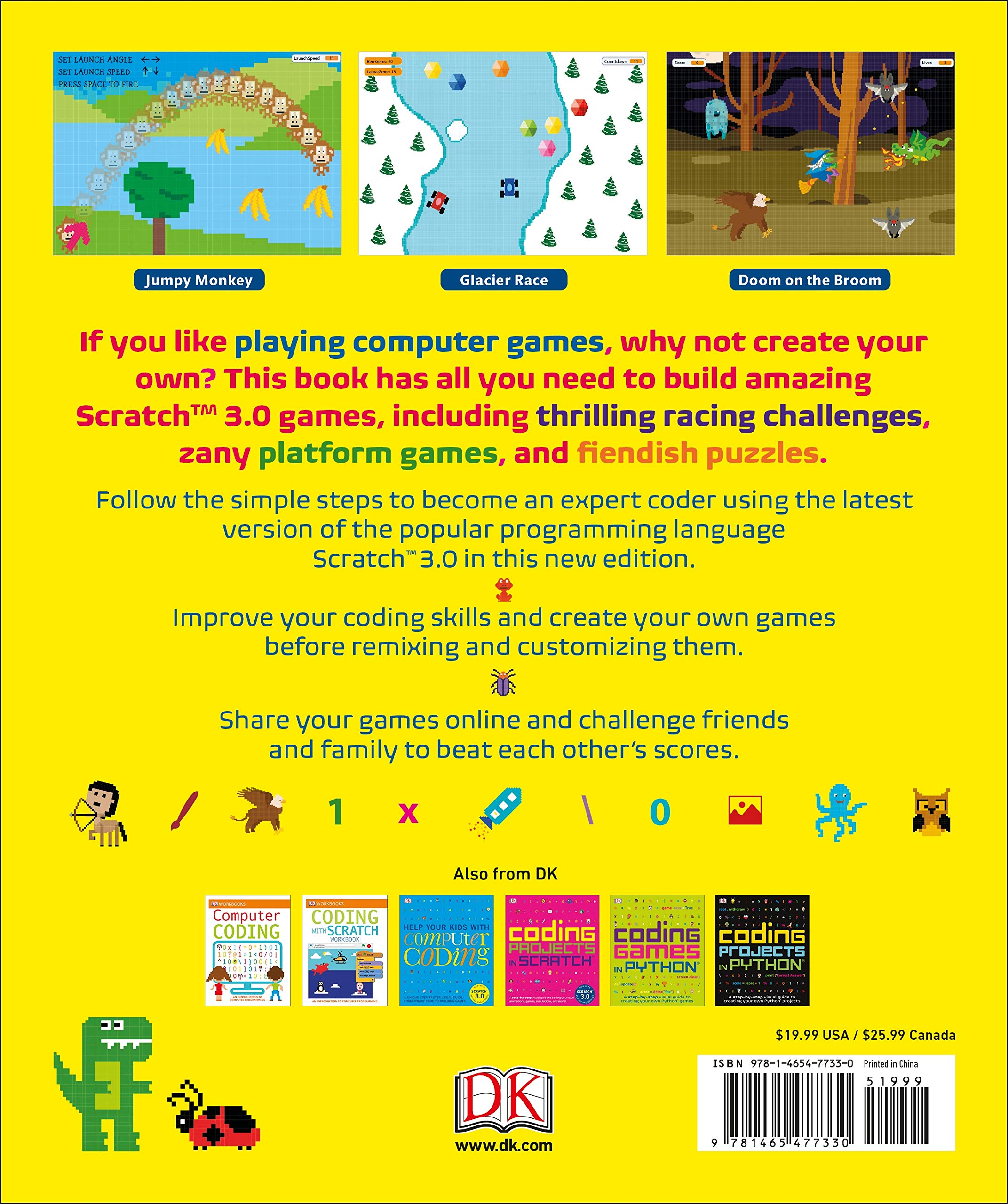 Coding Games In Scratch: A Step-By-Step Visual Guide To Building Your ...