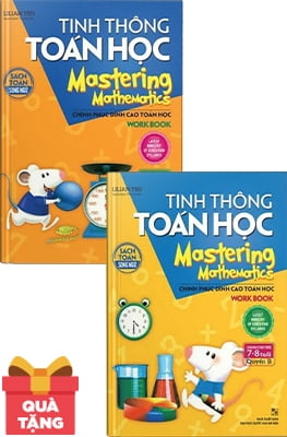 Combo Tinh Thông Toán Học - Mastering Mathematics ( Dành Cho Trẻ 7 - 8 Tuổi) - Bộ 2 Cuốn - Tặng Kèm (Ngẫu Nhiên 1 Trong 8 Cuốn Sách) Rèn Kĩ Năng Sống Dành Cho Học Sinh