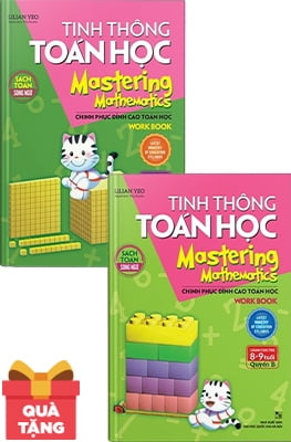 Combo Tinh Thông Toán Học - Mastering Mathematics ( Dành Cho Trẻ 8 - 9 Tuổi) - Bộ 2 Cuốn - Tặng Kèm (Ngẫu Nhiên 1 Trong 8 Cuốn Sách) Rèn Kĩ Năng Sống Dành Cho Học Sinh