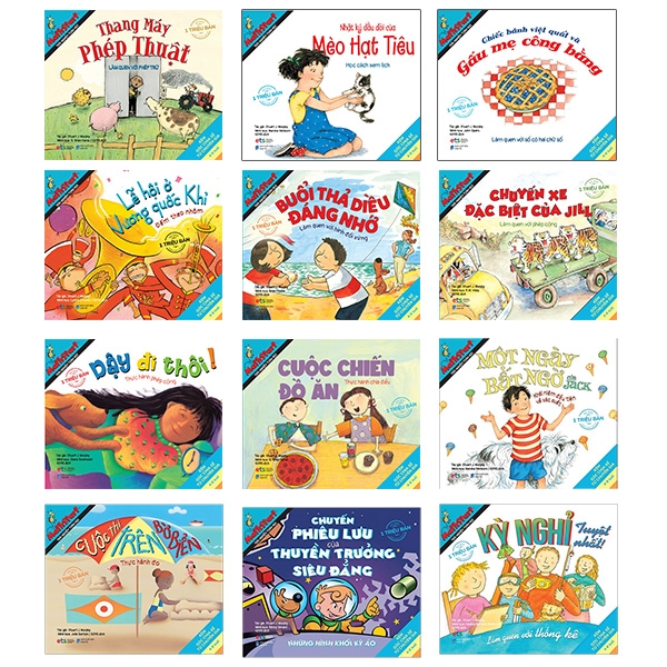 Review sách Combo Math Start Trải Nghiệm Toán Học (Bộ 12 Cuốn)