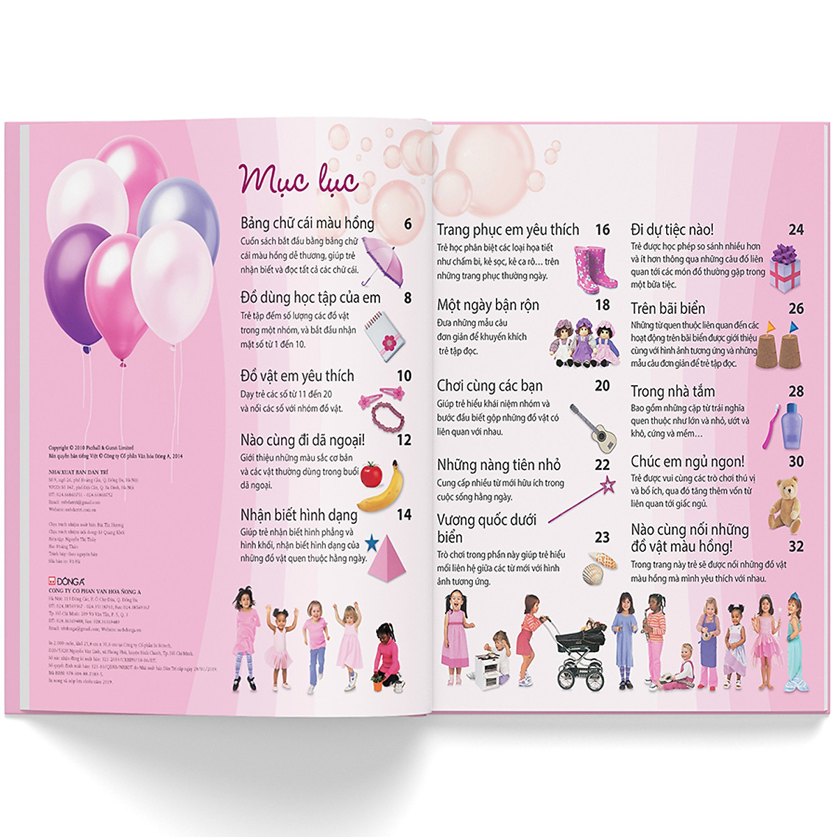 Tải sách Cuốn Sách Màu Hồng - Tiếng Anh Cho Bé Gái PDF đọc ebook online, epub online, nghe sách nói audio miễn phí.