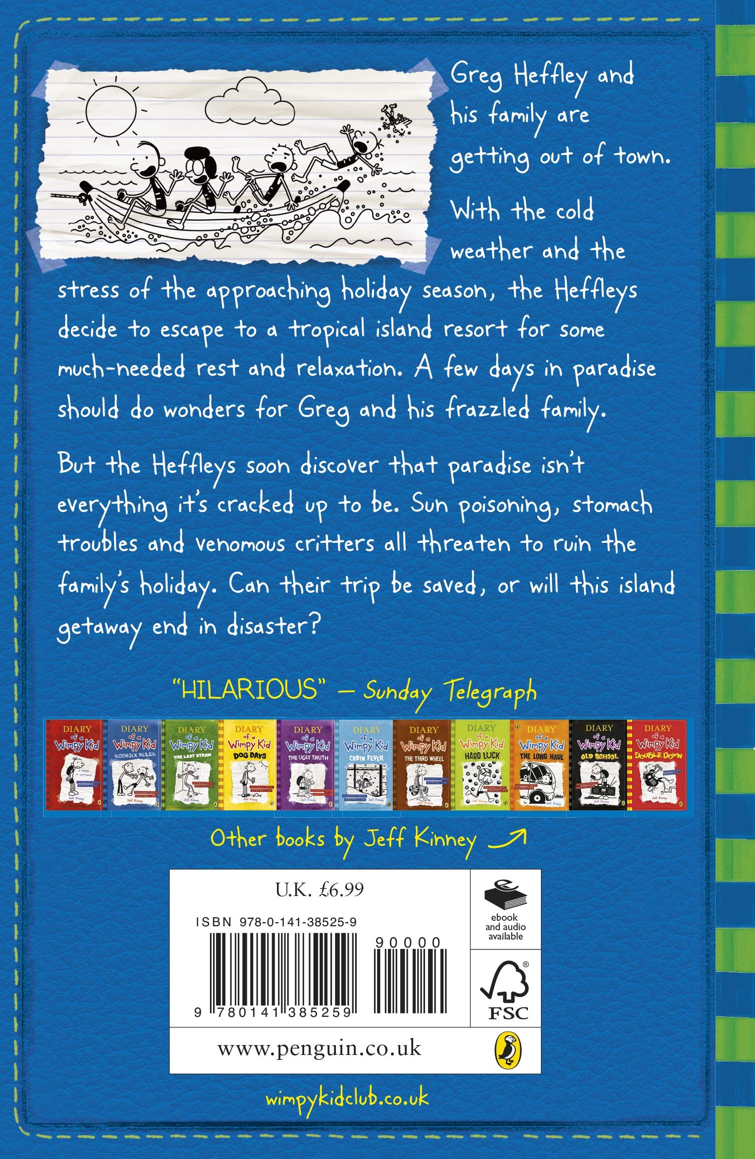 Diary Of A Wimpy Kid Book 12: The Getaway - FAHASA.COM