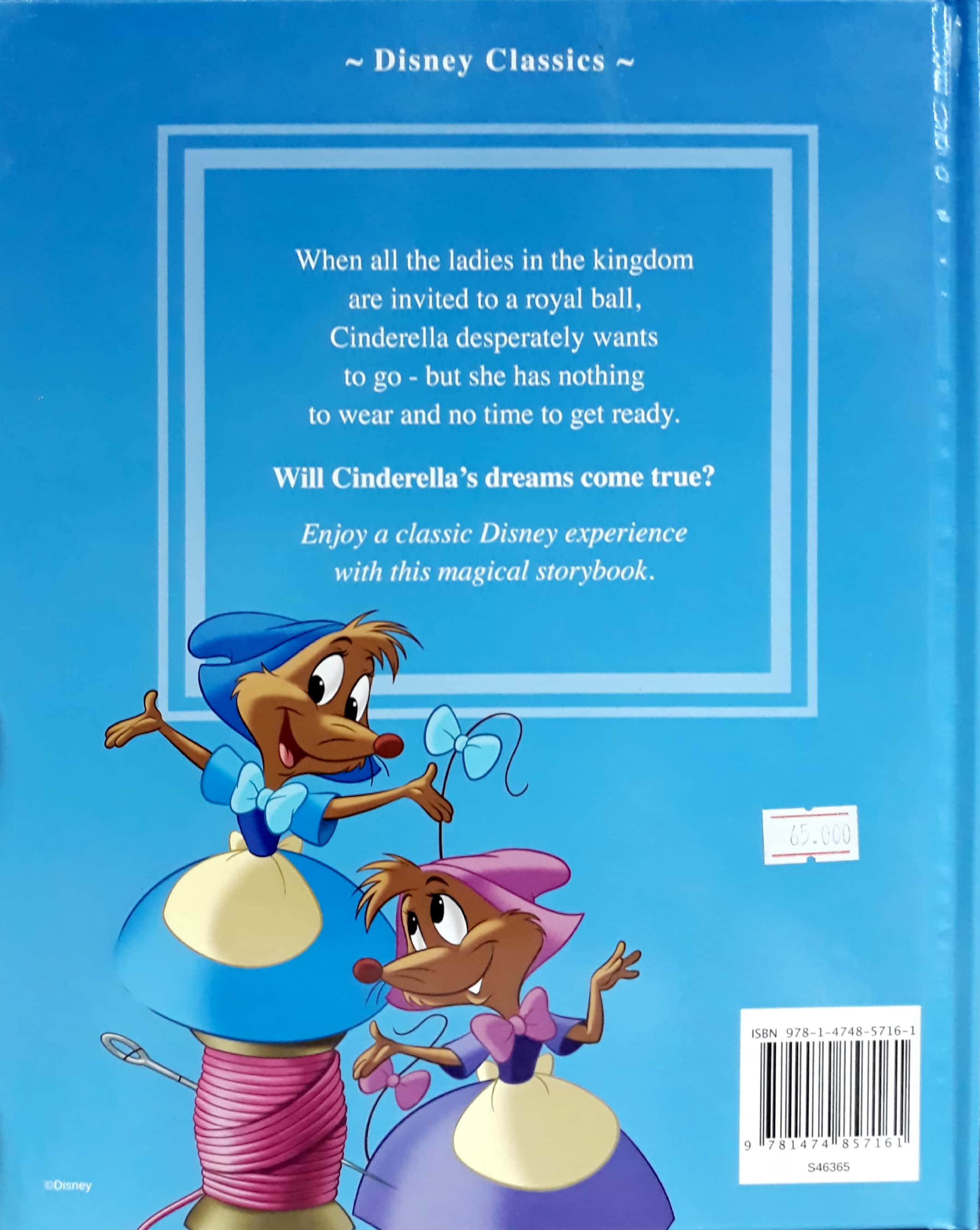 Disney Cinderella Storybook - FAHASA.COM