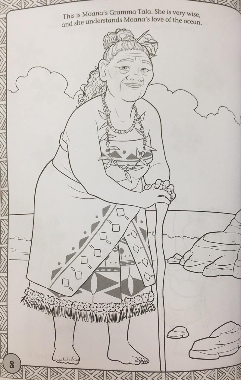 Disney Moana Mega Colouring