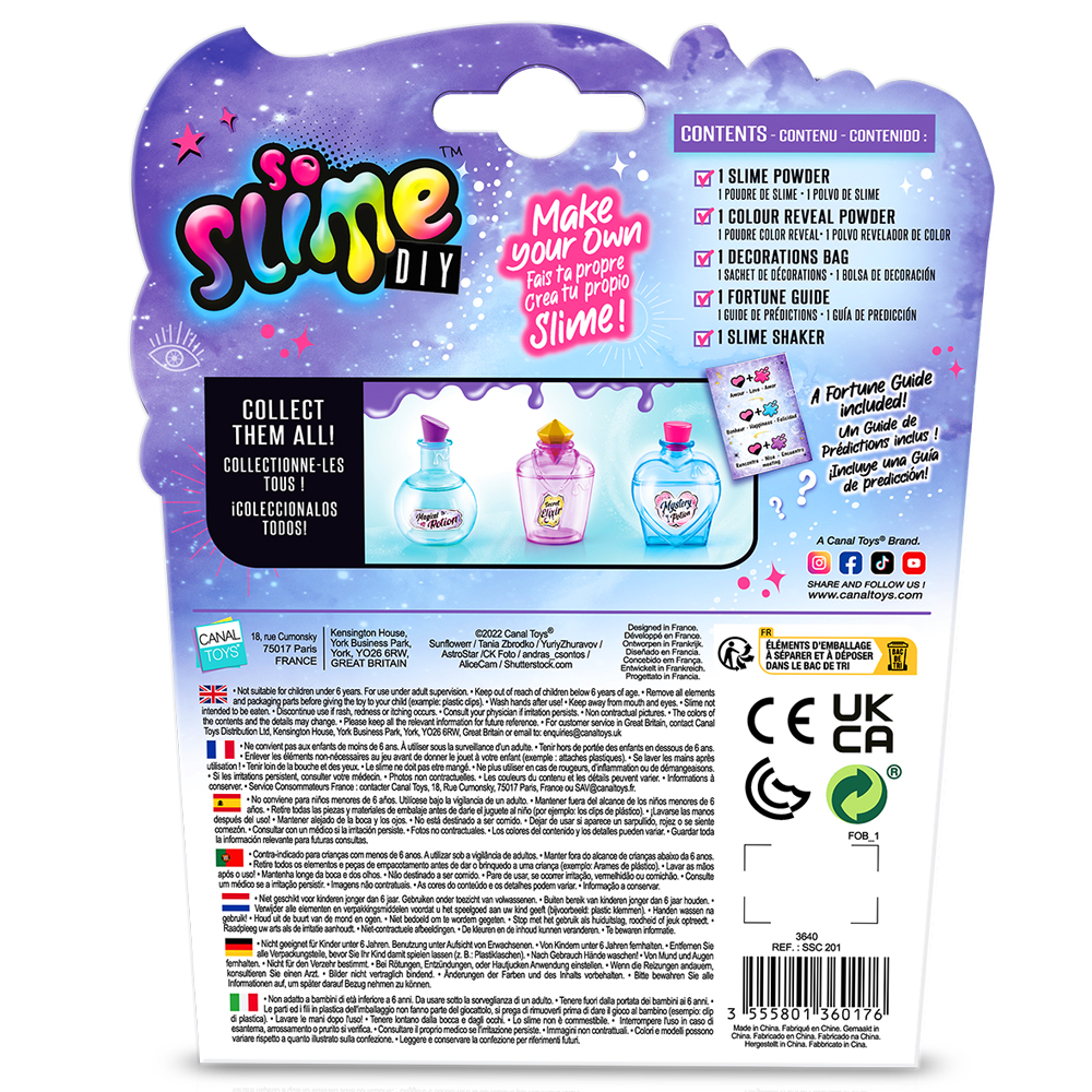 Đồ Chơi Lọ Slime Ma Thuật Tiên Tri So Slime DIY SSC201 Mystery