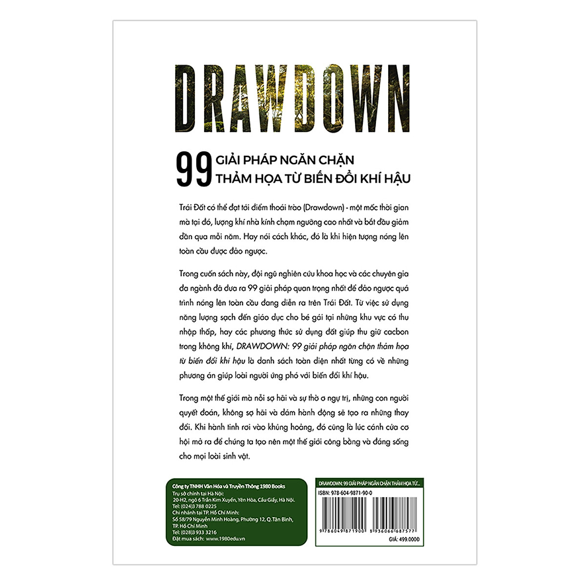 Drawdown - 99 Giải Pháp Ngăn Chặn Thảm Họa Từ Biến Đổi Khí Hậu PDF đọc ebook online, epub online, nghe sách nói audio miễn phí. Tải sách Drawdown - 99 Giải Pháp Ngăn Chặn Thảm Họa Từ Biến Đổi Khí Hậu PDF đọc ebook online, epub online, nghe sách nói audio miễn phí.