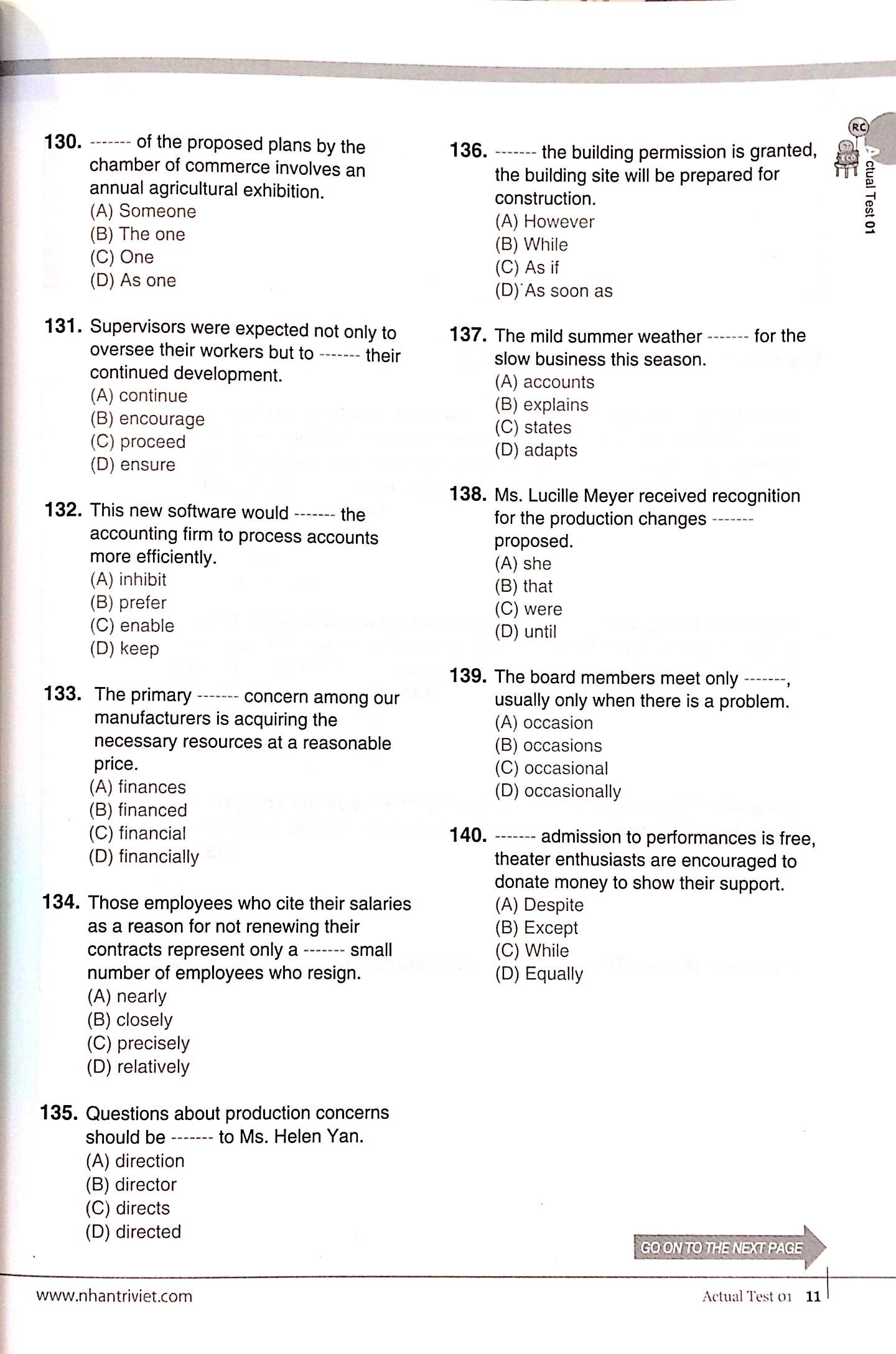 Tải sách Economy TOEIC RC1000 Vol 2 PDF đọc ebook online, epub online, nghe sách nói audio miễn phí.