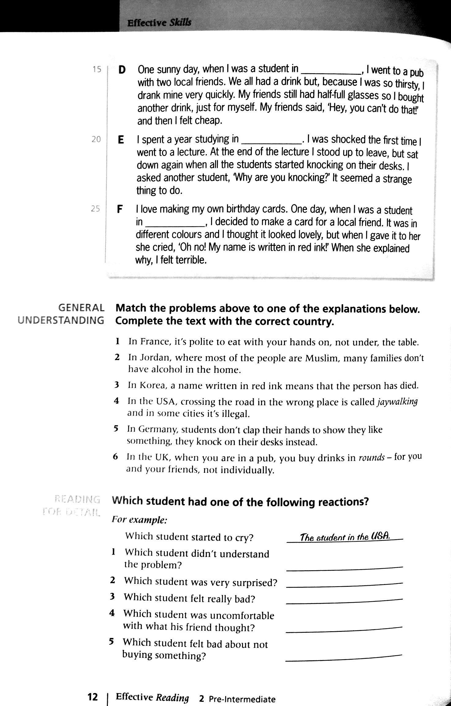 Effective Reading: Pre-Intermediate: Student's Book - FAHASA.COM