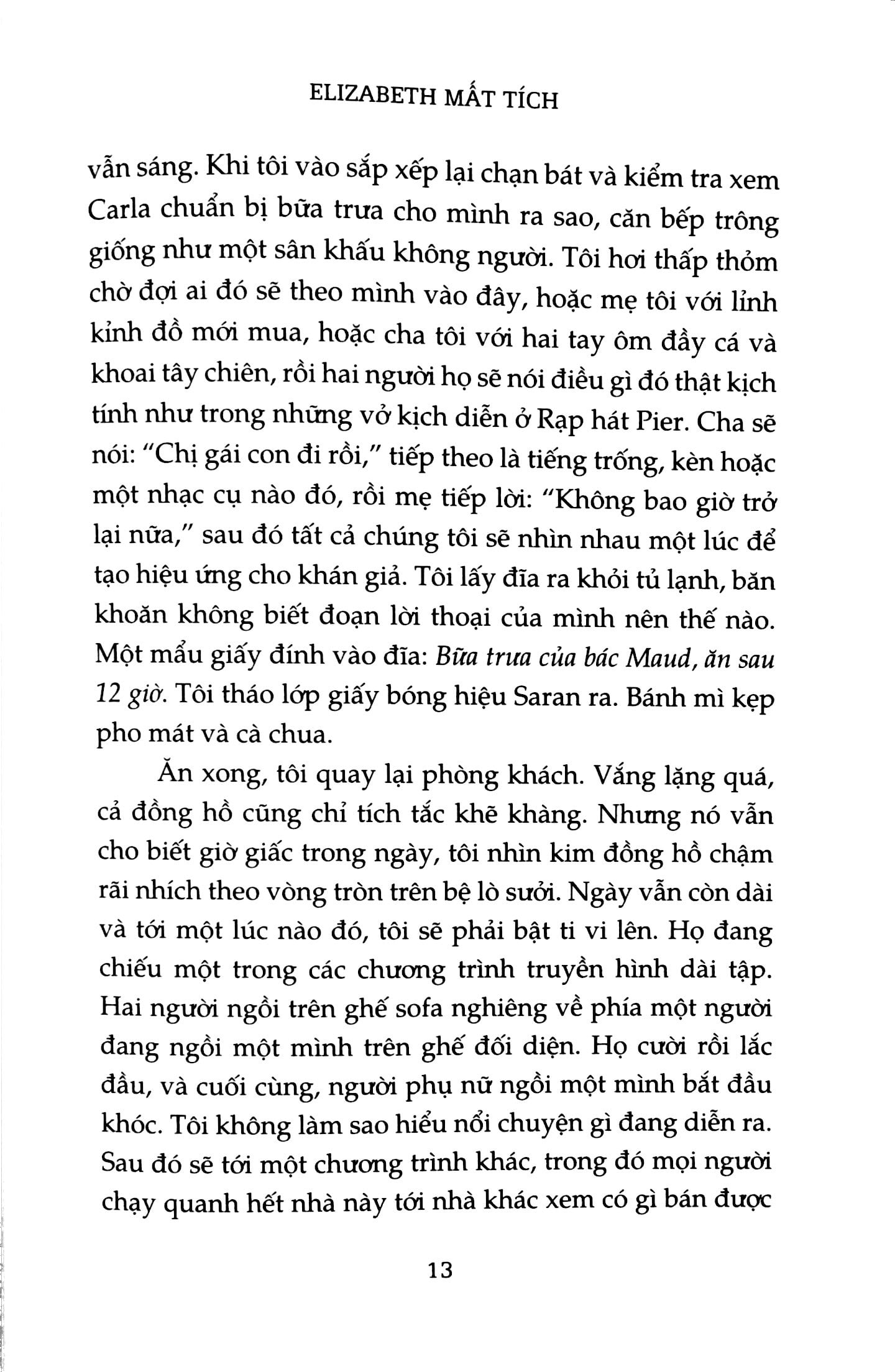Tải sách Elizabeth Mất Tích PDF đọc ebook online, epub online, nghe sách nói audio miễn phí.